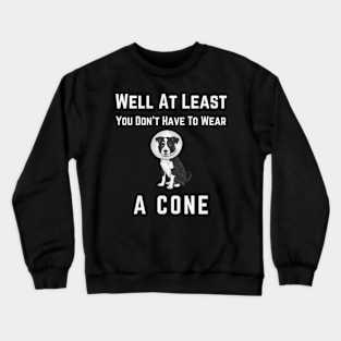 Well At Least You Don't Have To Wear A Cone Crewneck Sweatshirt